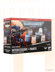 Space Marines: Intercessors + Set de Peinture - Figurine Miniature Warhammer 40,000
