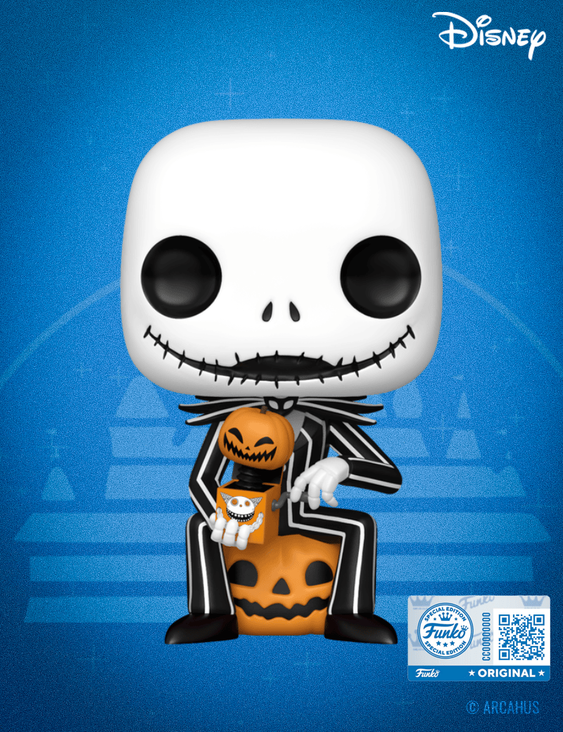 Jack avec boite n°1777 - Figurine Funko POP! Disney The Nightmare before Christmas