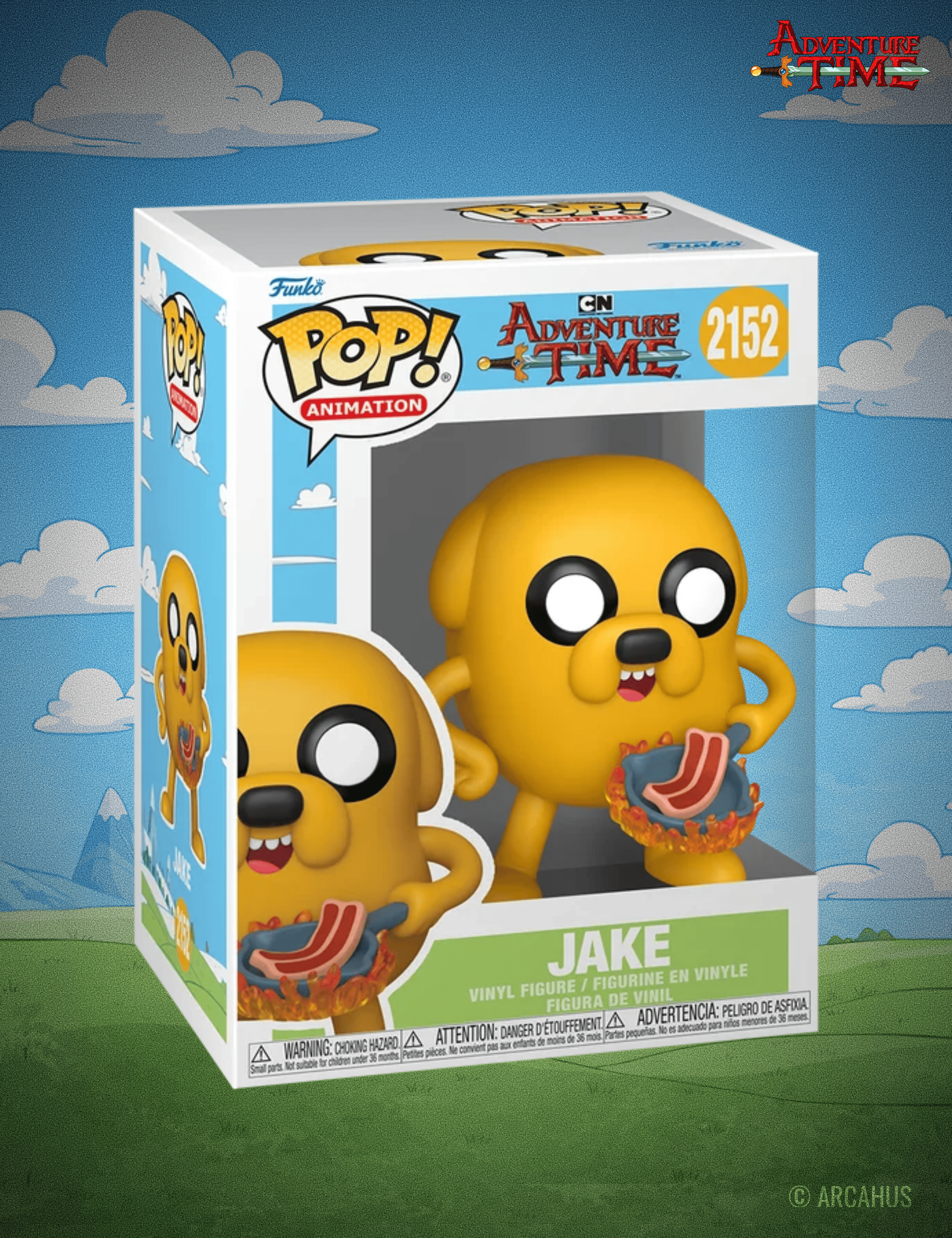 Jake n°2152 - Figurine Funko POP! Animation Adventure Time