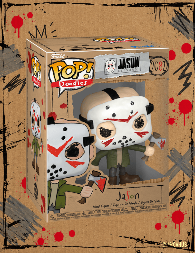 Jason (Doodles) n°2082 - Figurine Funko POP! Doodles Movies Vendredi 13