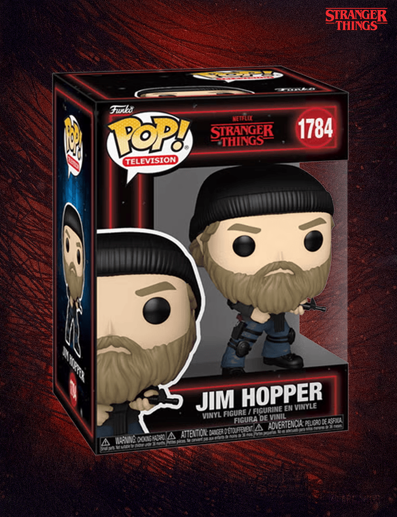 Jim Hopper n° 1784 - Figurine Funko POP! Television Stranger Things