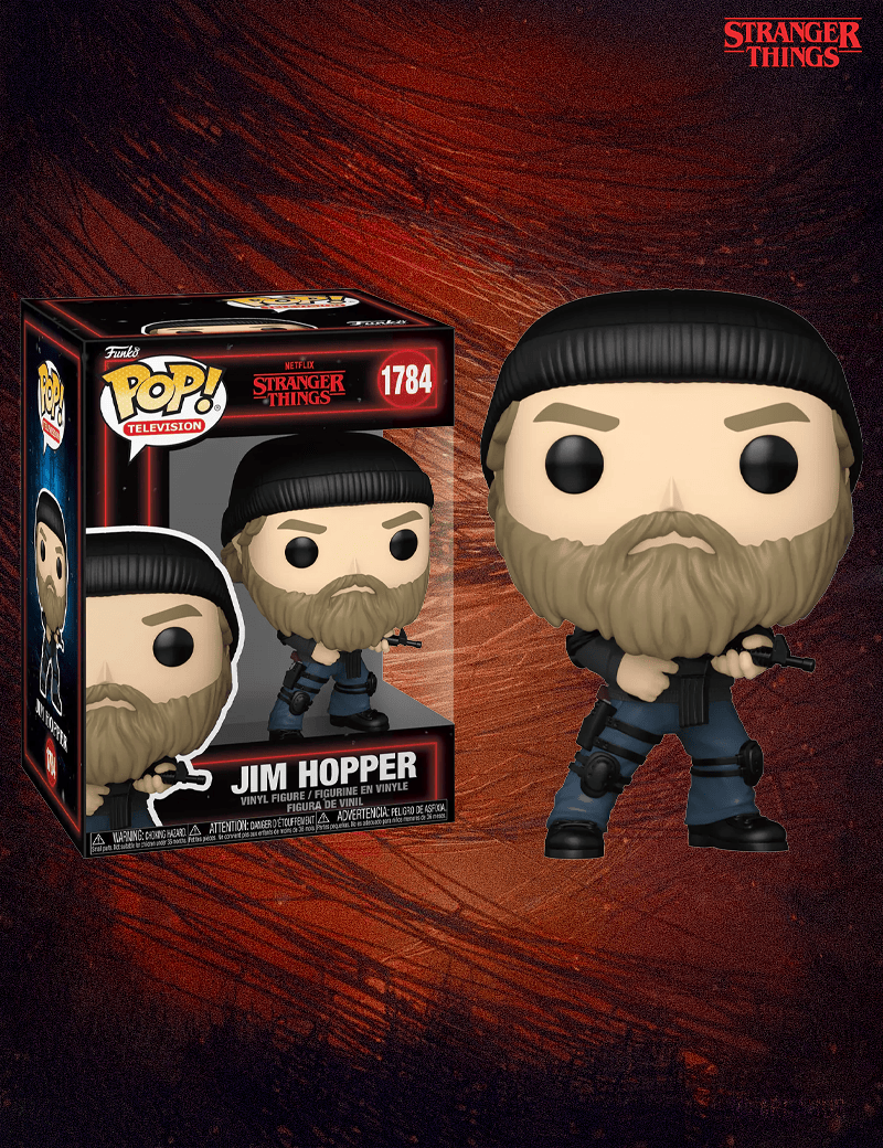 Jim Hopper n° 1784 - Figurine Funko POP! Television Stranger Things