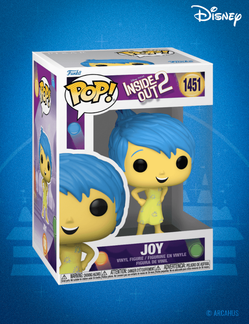 Joie n° 1451 - Figurine Funko POP! Disney Pixar Vice Versa 2