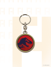 Logo Jurassic Park - Porte-clé Métal Jurassic Park