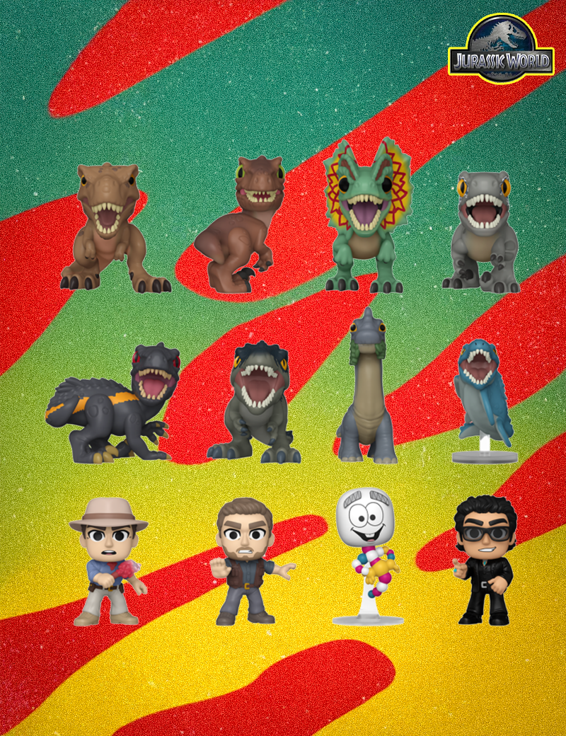 Jurassic World - Figurine aléatoire Mystery Minis
