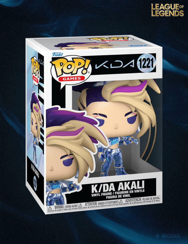 K/DA Akali n°1221 - Figurine Funko POP! Games League of Legends K/DA