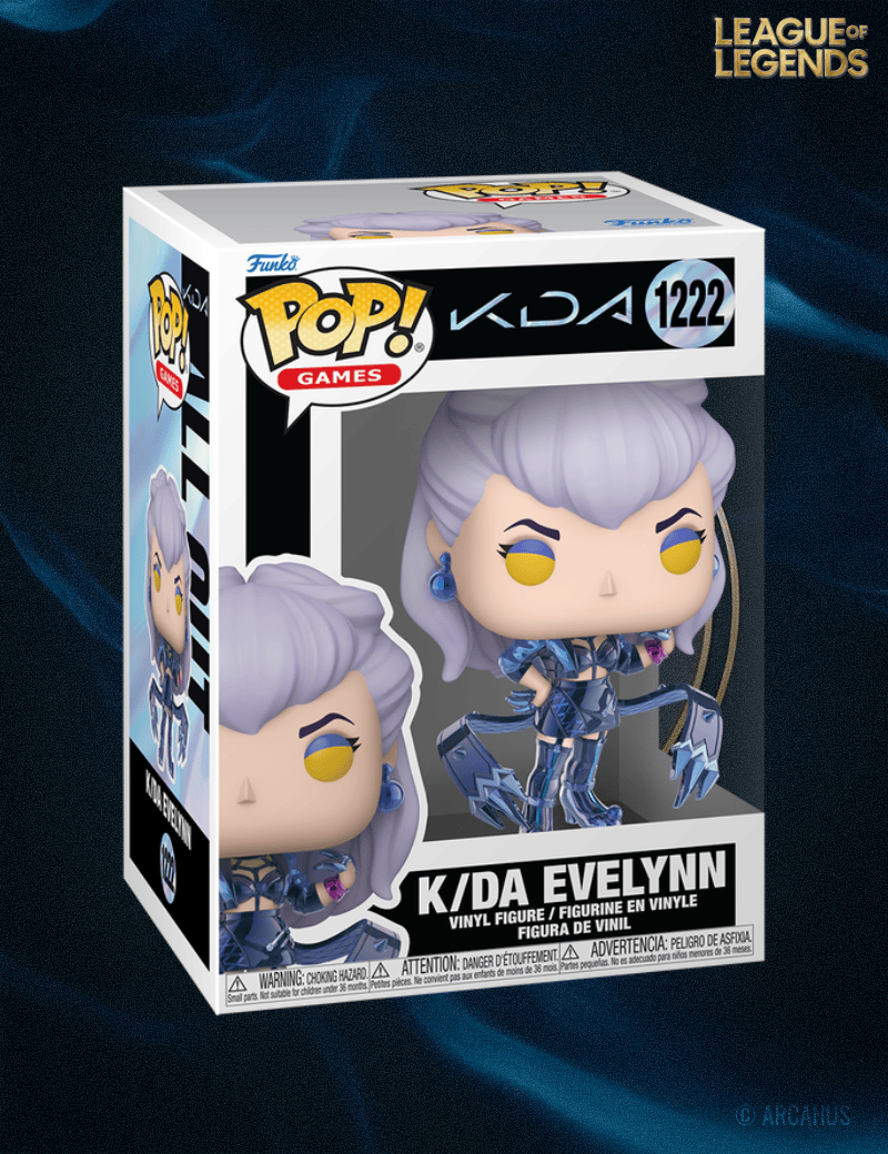 K/DA Evelynn n°1222 - Figurine Funko POP! Games League of Legends K/DA