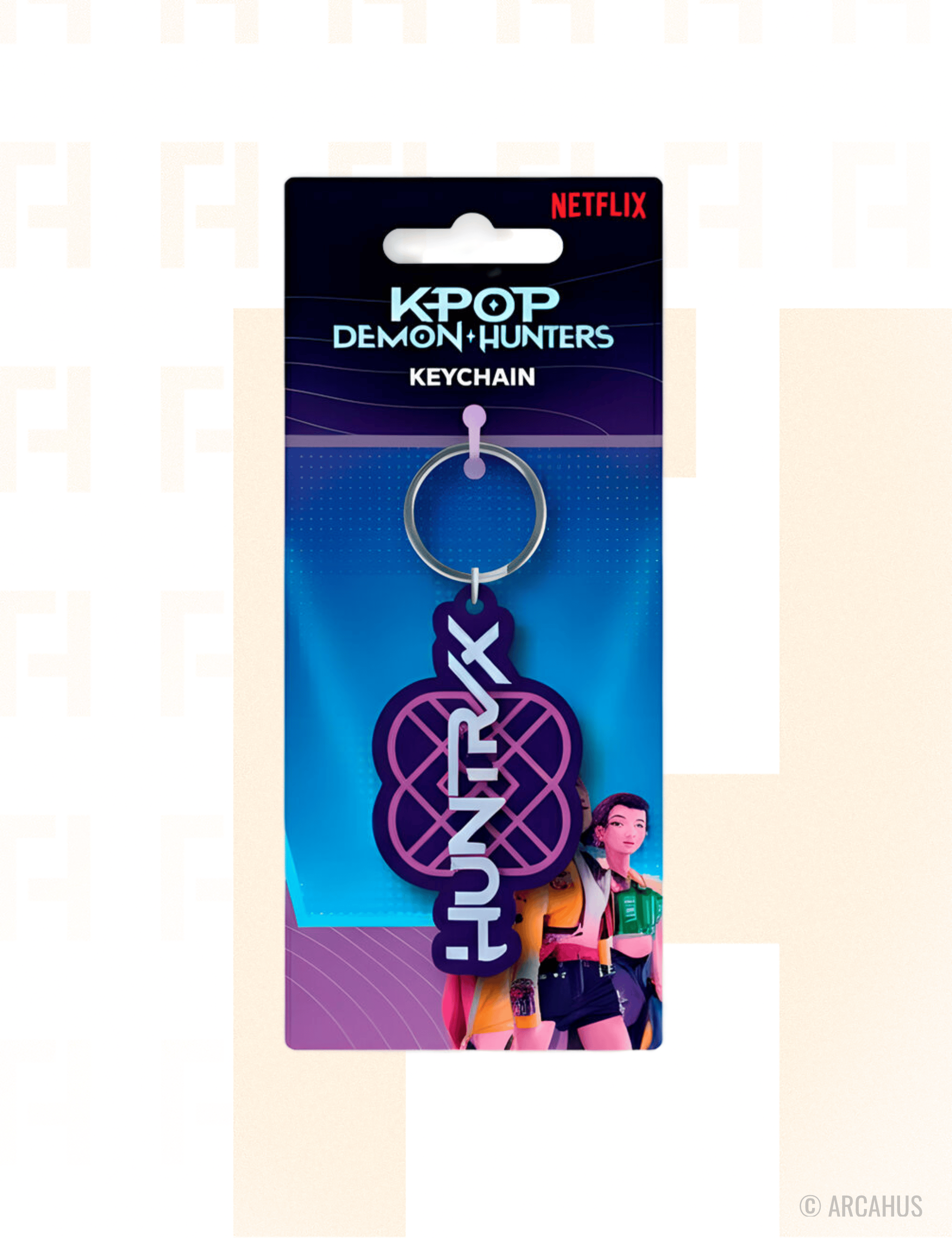 Logo UNTRIX (UNTR/X) - Porte-clé PVC KPop Demon Hunters