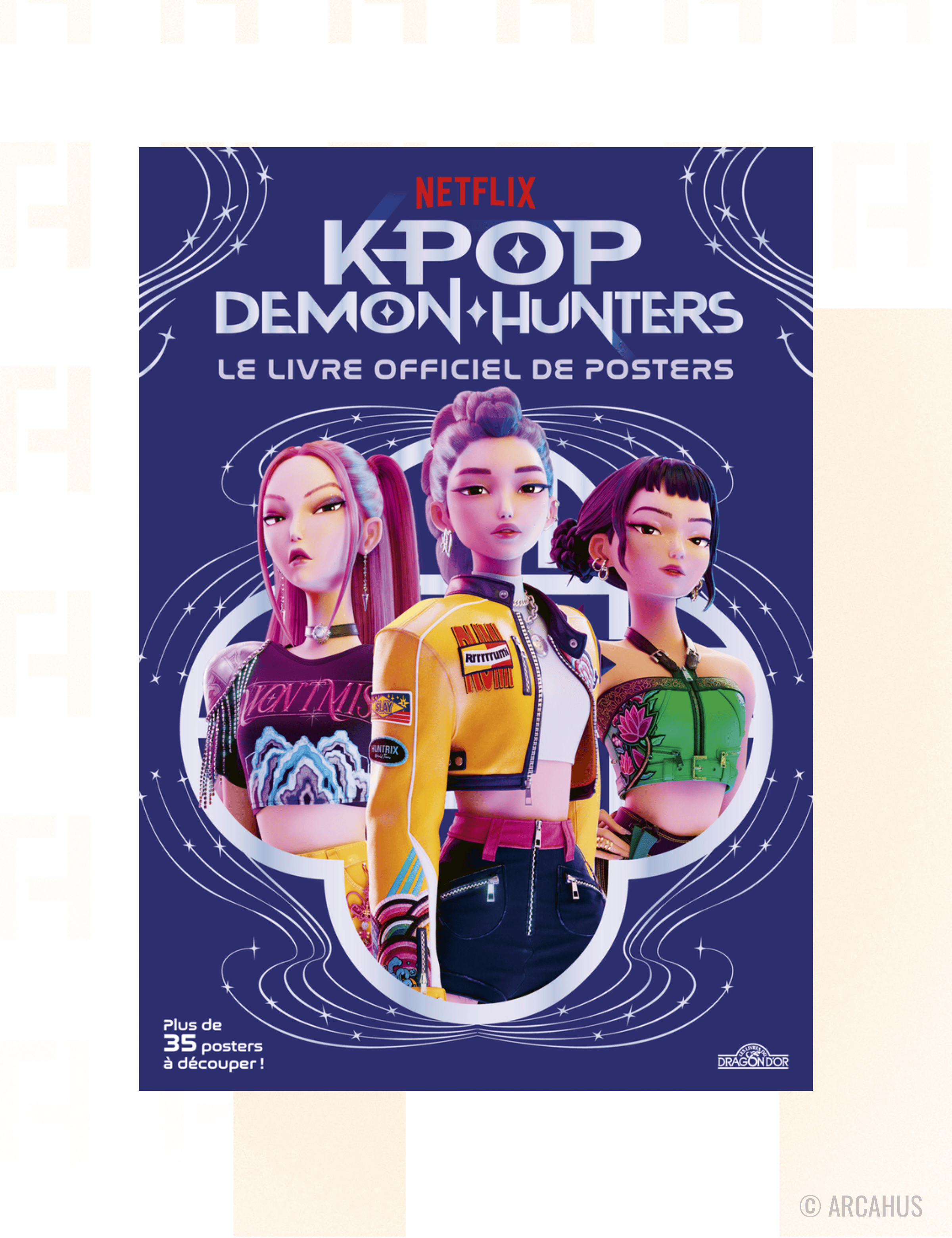 Le livre officiel de posters - KPop Demon Hunters