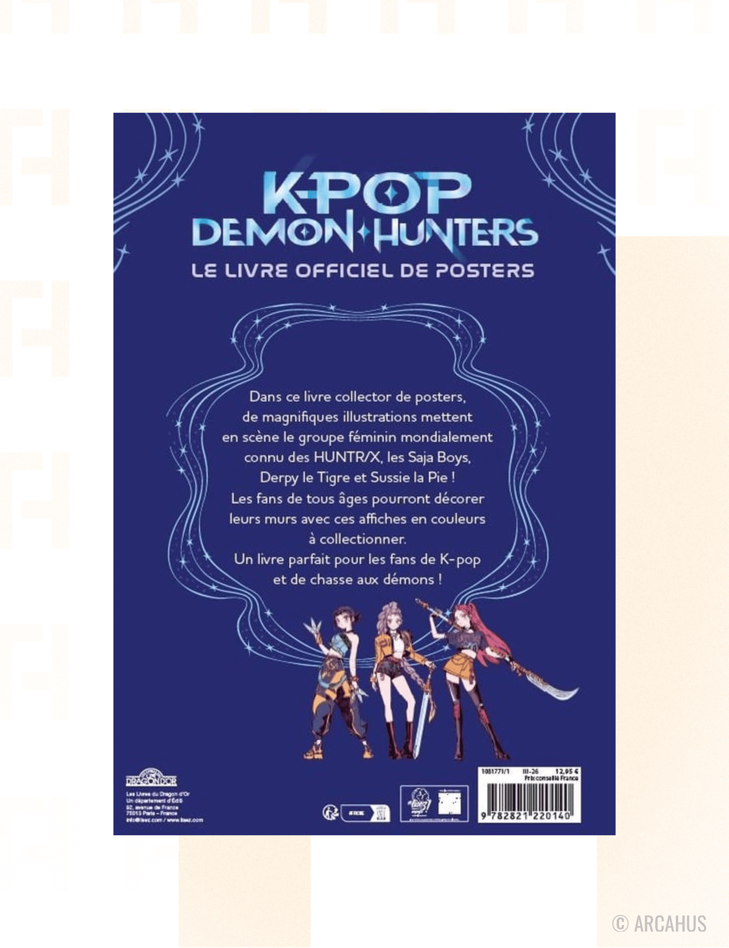 Le livre officiel de posters - KPop Demon Hunters