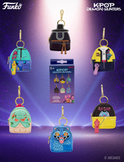 K-Pop Demon Hunters - Mini Backpack Bag Charm Loungefly Box