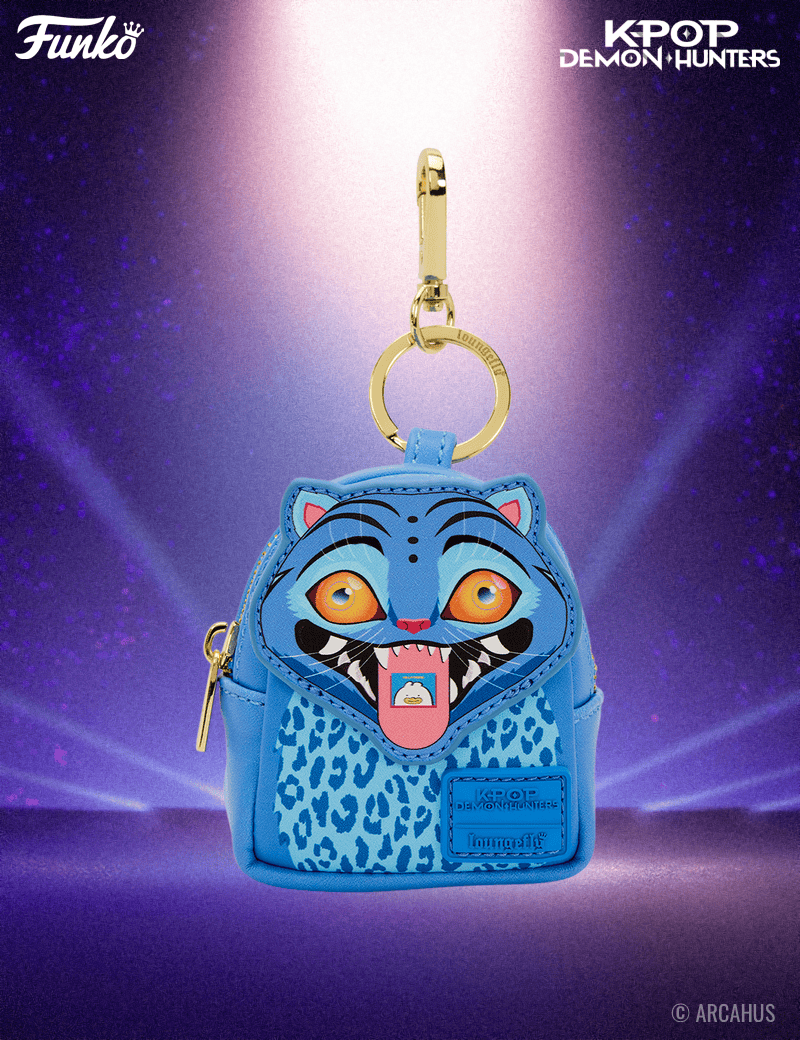 K-Pop Demon Hunters - Mini Backpack Bag Charm Loungefly Box