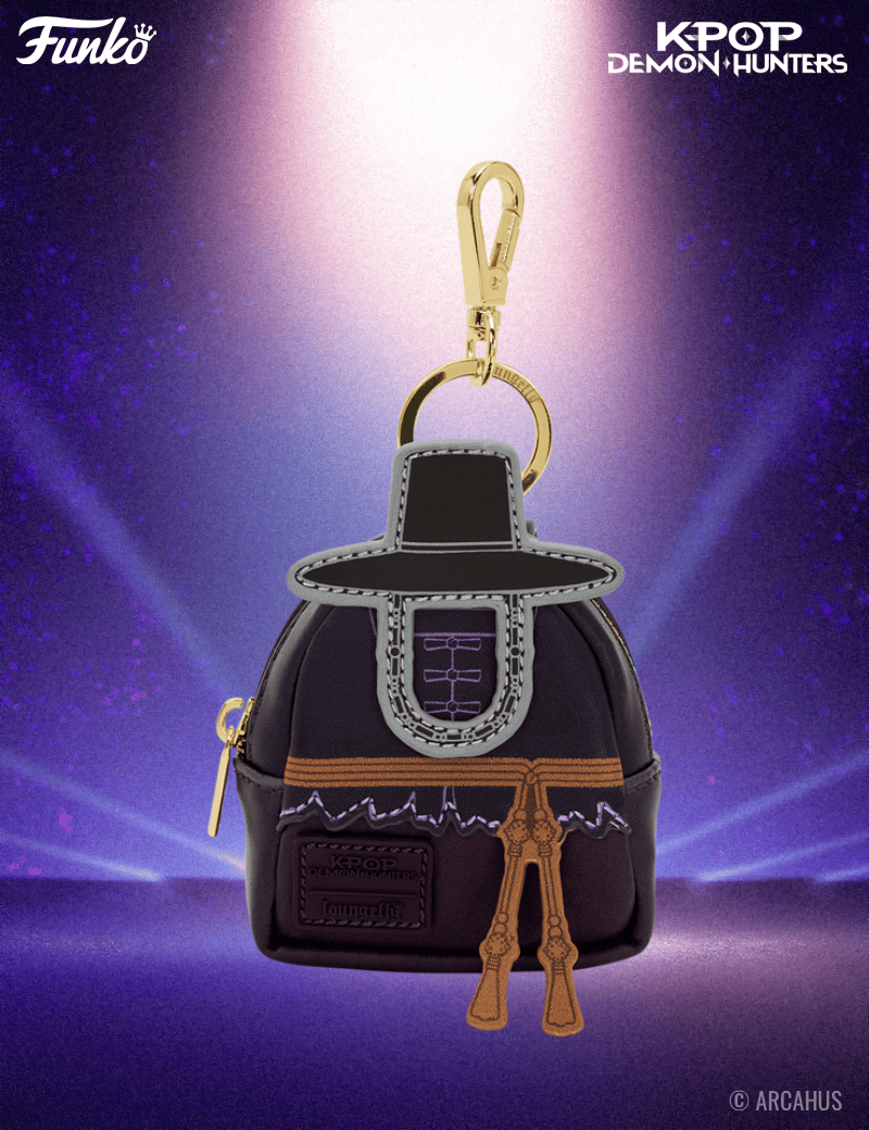 K-Pop Demon Hunters - Mini Backpack Bag Charm Loungefly Box