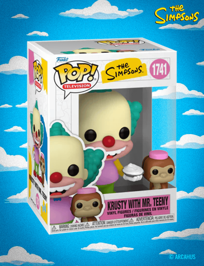 Krusty & Mr. Tenny n° 1741 - Figurine Funko POP! Television Les Simpsons