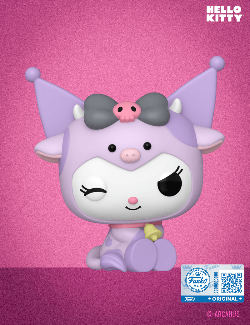 Kuromi en cosplay de vache n°138 - Figurine Funko POP! Kuromi