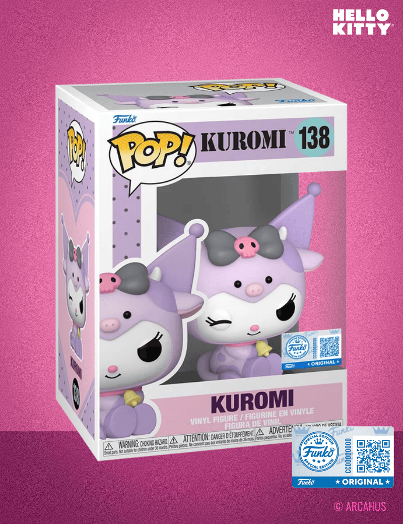 Kuromi en cosplay de vache n°138 - Figurine Funko POP! Kuromi