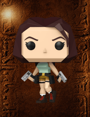 Lara Croft (Polygon) n°1192 - Figurine Funko POP! Games Tomb Raider