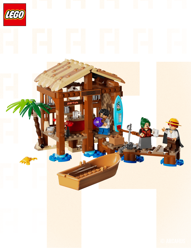 Le bar du village de Fuchsia - Lego One Piece 75636
