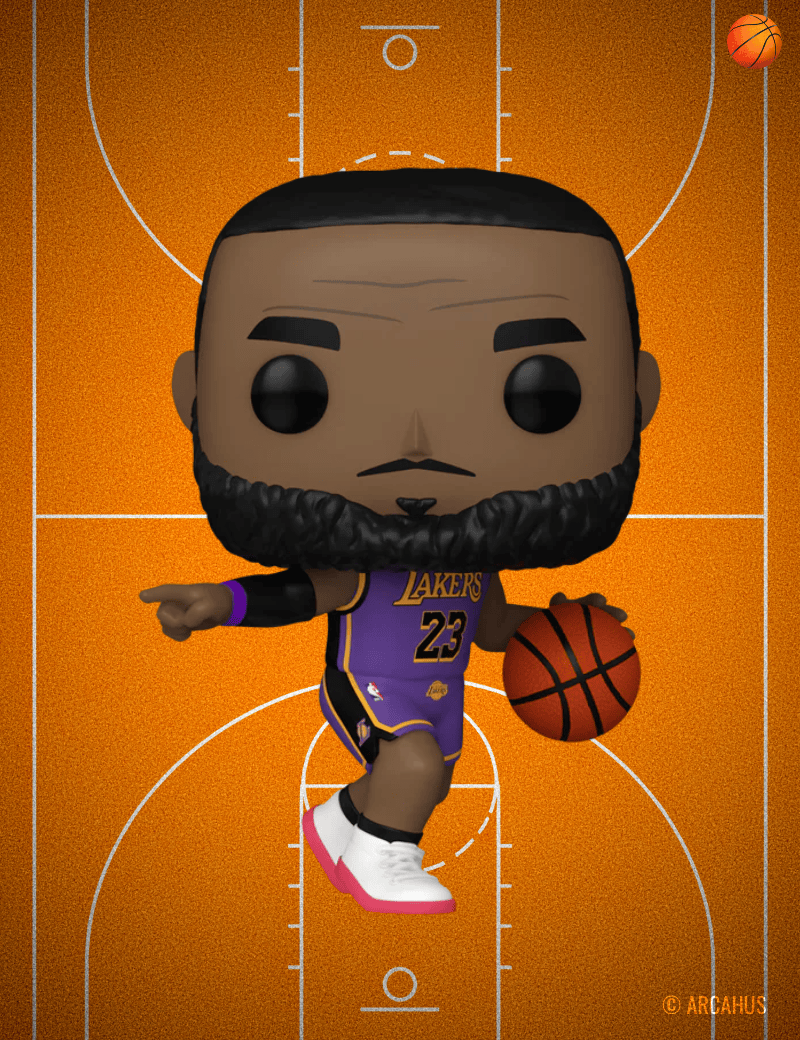 LeBron James n°172 - Figurine Funko POP! Sport NBA Lakers