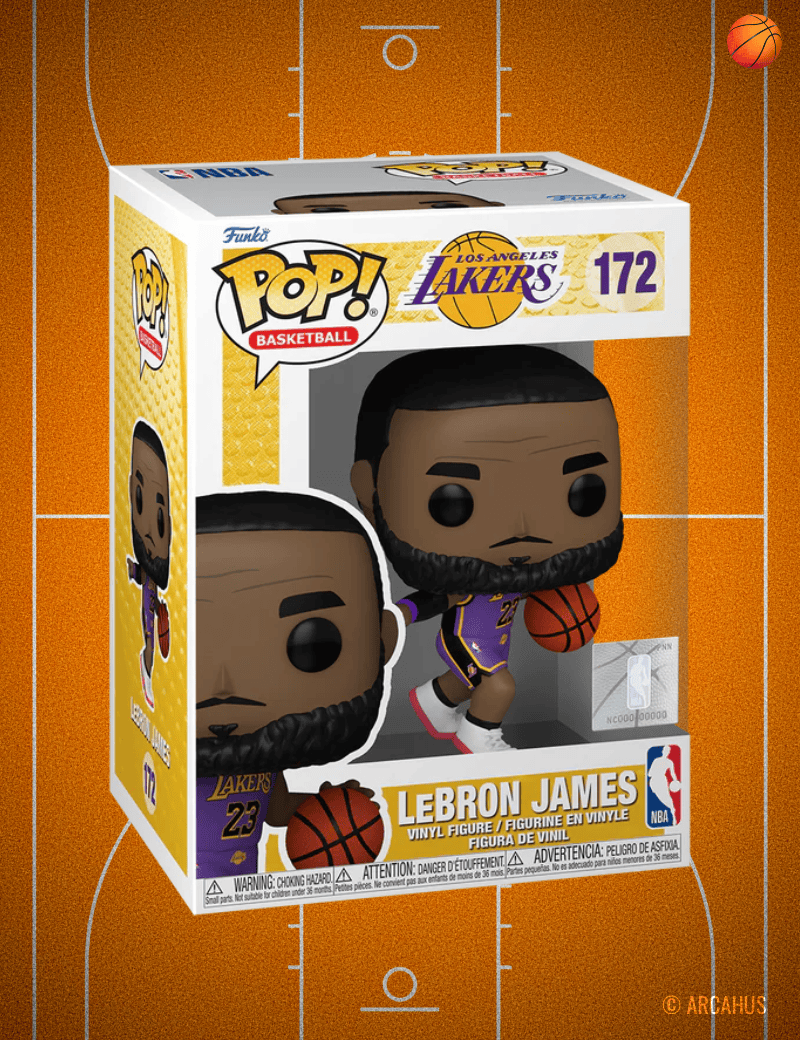 LeBron James n°172 - Figurine Funko POP! Sport NBA Lakers