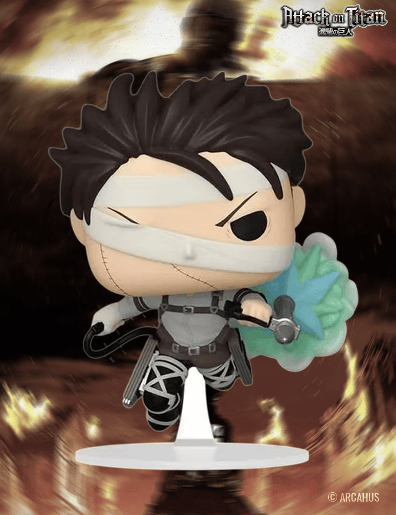 Levi n° 1993 - Figurine Funko POP! Animation L'Attaque des Titans