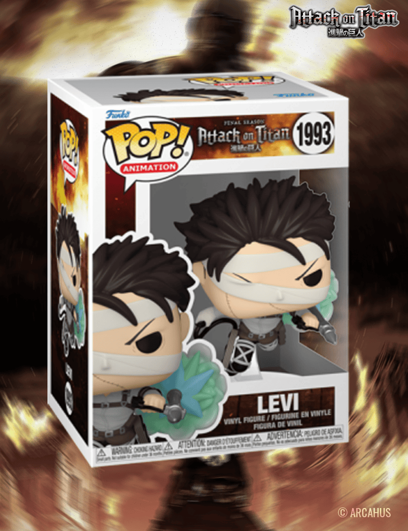 Levi n° 1993 - Figurine Funko POP! Animation L'Attaque des Titans