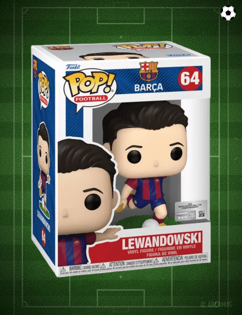 Lewandowski n°64 - Figurine Funko POP! Sport Football Barcelona