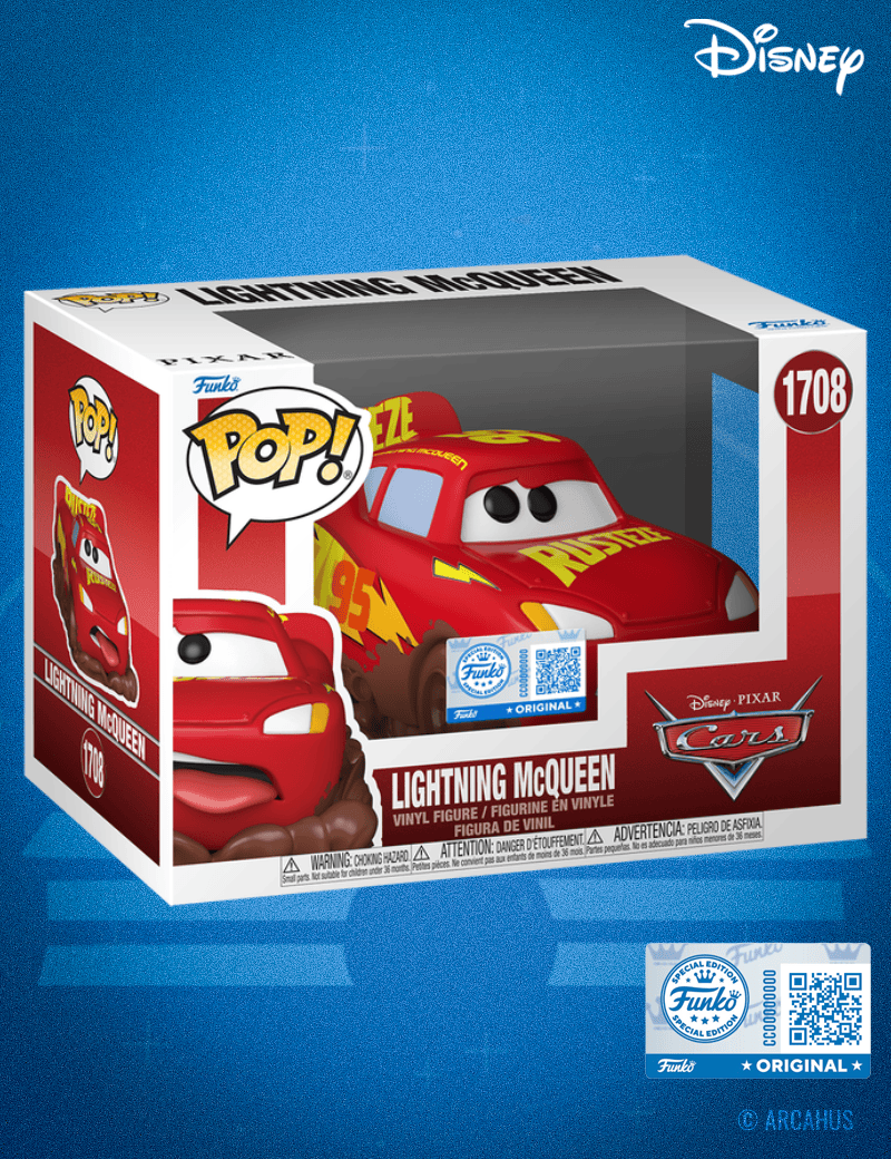 Lightning (Flash) McQueen n° 1708 - Figurine Funko POP! Disney Pixar Cars