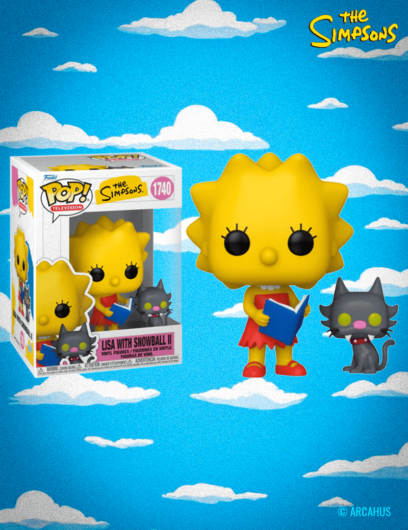 Lisa & Boule de Neige II n° 1740 - Figurine Funko POP! Television Les Simpsons