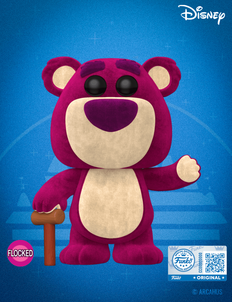 Lotso (Flocked) n°1748 - Figurine Funko POP! Disney Pixar Toy Story