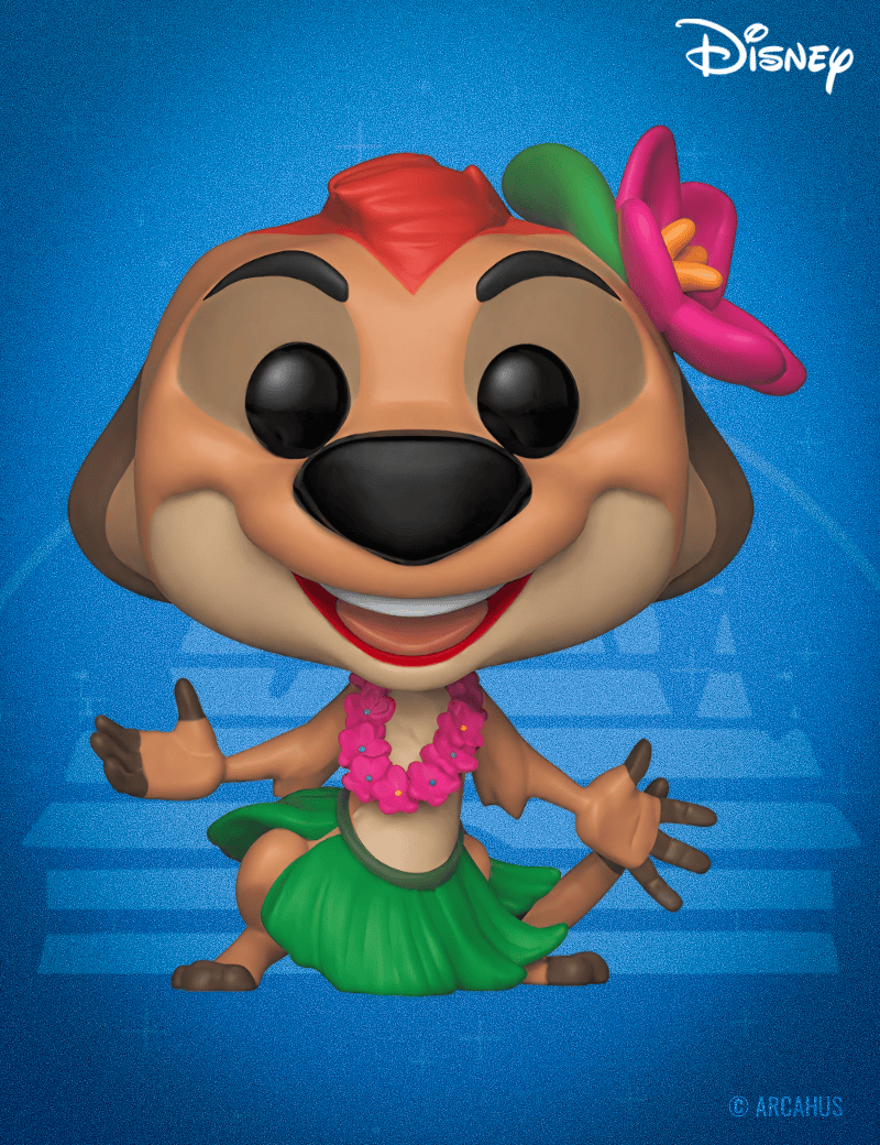 Luau Timon n°500 - Figurine Funko POP! Disney Le Roi Lion