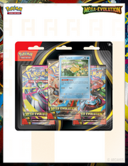 Pack 3 boosters Méga-Évolutions - Boosters 3pc Aléatoire Pokémon VF ME01 Méga-Évolutions