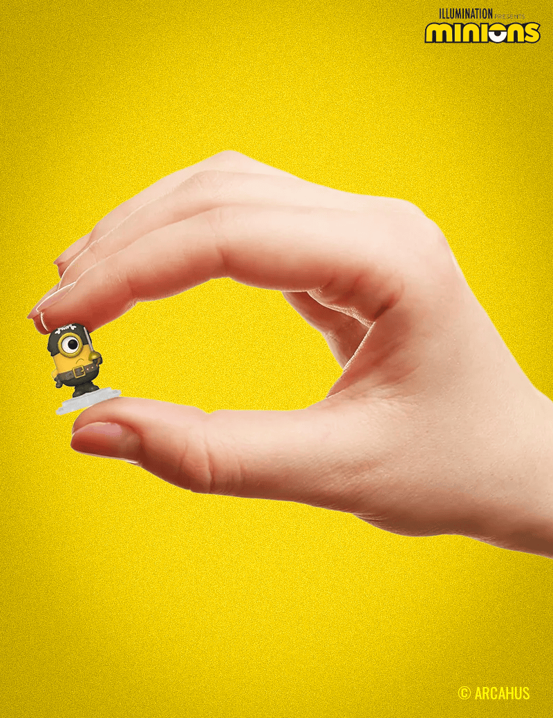 Les Minions (Eye Matie) - Pack de 4 figurines Funko Bitty POP!