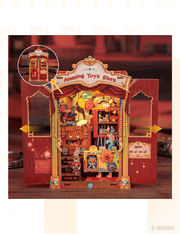 Magasin de Jouets - Book Nook DIY + Eclairage LED