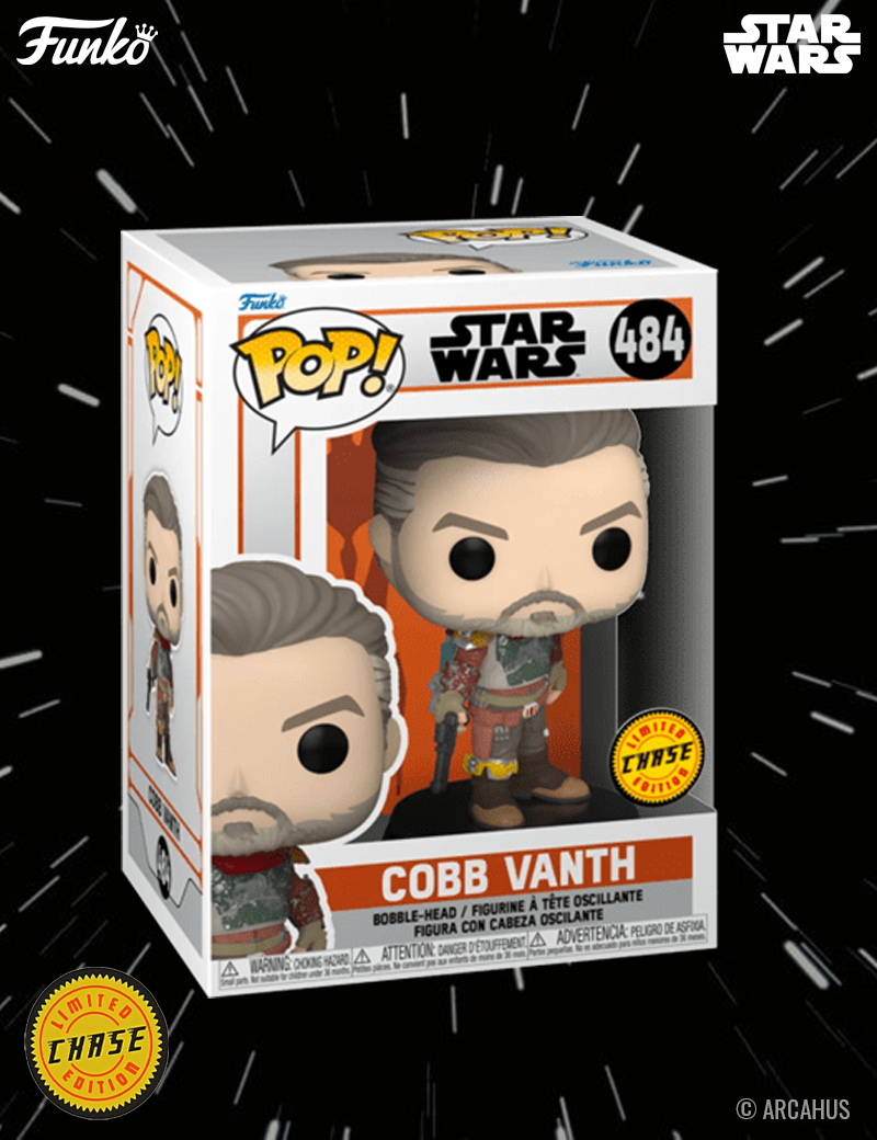 Cobb Vanth (Chase) n°484 - Figurine Funko POP! Star Wars The Mandalorian