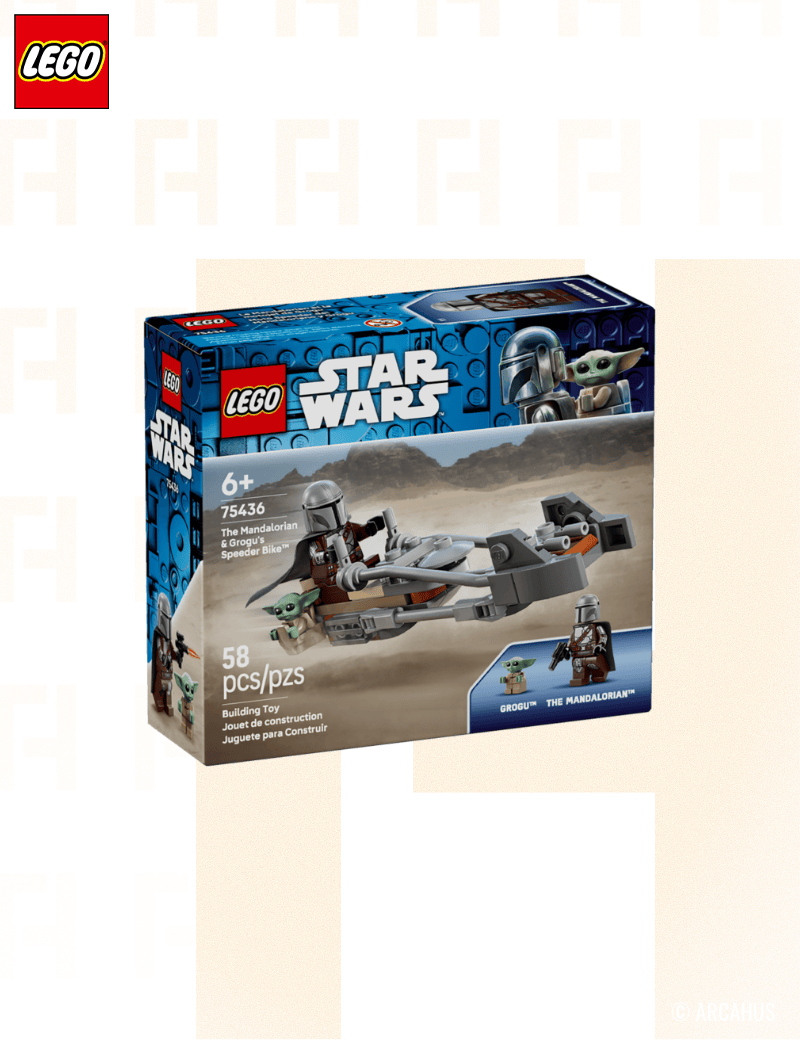 Le speeder bike du Mandalorien et Grogu - Lego Star Wars 75436