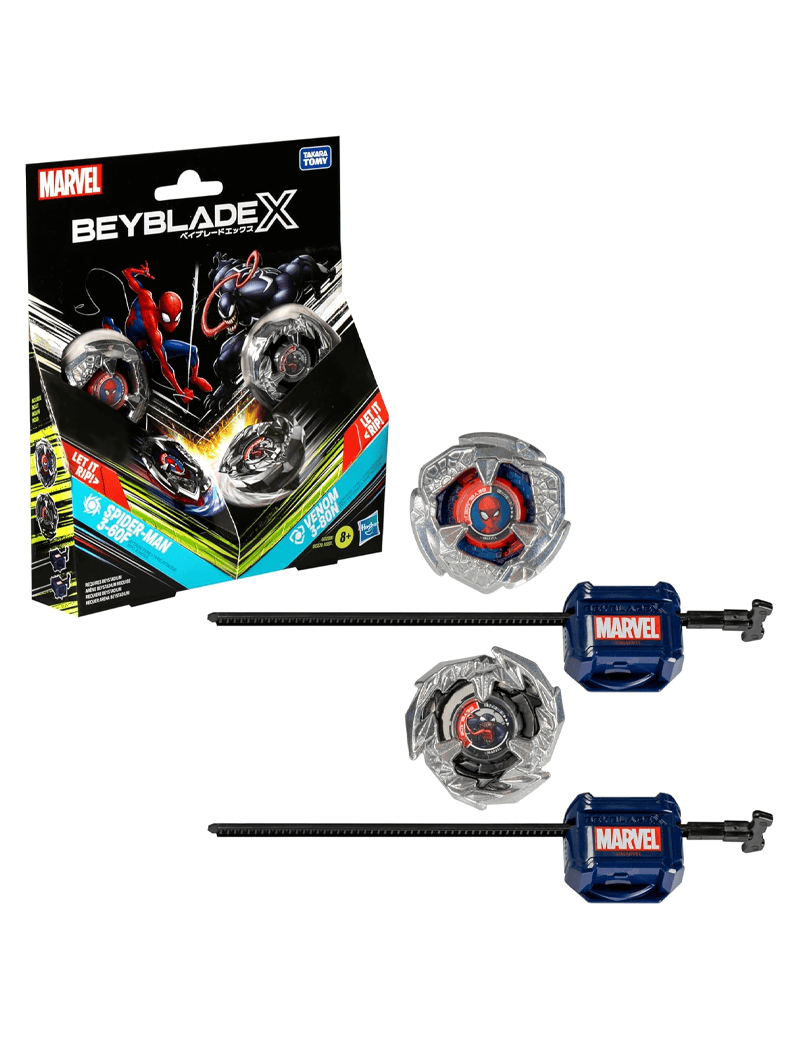Marvel Spider-Man 3-60F & Venom 3-80N Dual Pack - BEYBLADE X