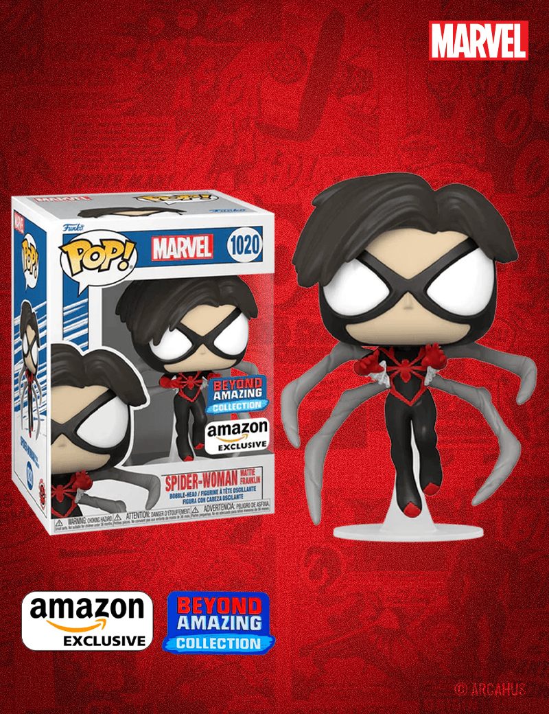Mattie Franklin n° 1020 - Figurine Funko POP! Marvel Spider-Man Year of the Spider Amazon Exclusive