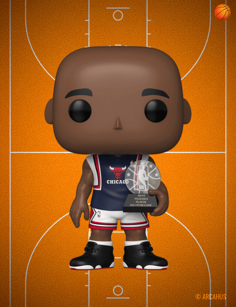 Michael Jordan (1998 All-Star Game MVP) n°233 - Figurine Funko POP! Sport NBA Chicago Bulls