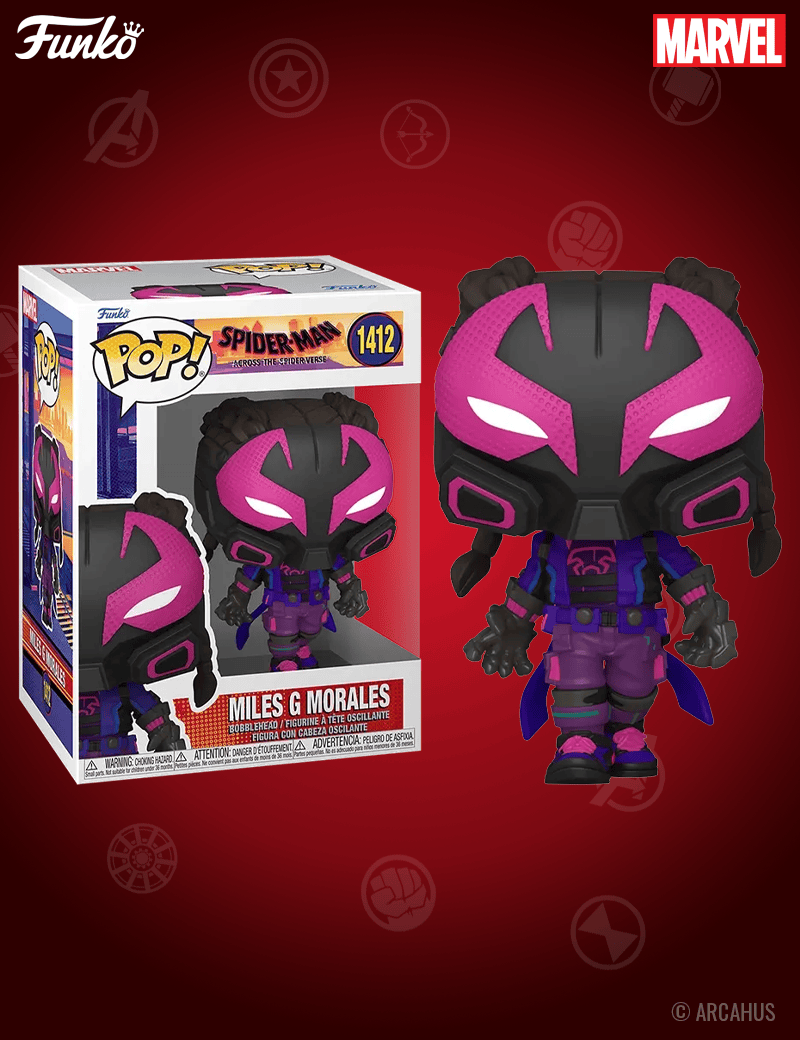 Miles G Morales (Prowler) n° 1412 - Figurine Funko POP! Marvel Studios Spider-Man: Across the Spider-Verse