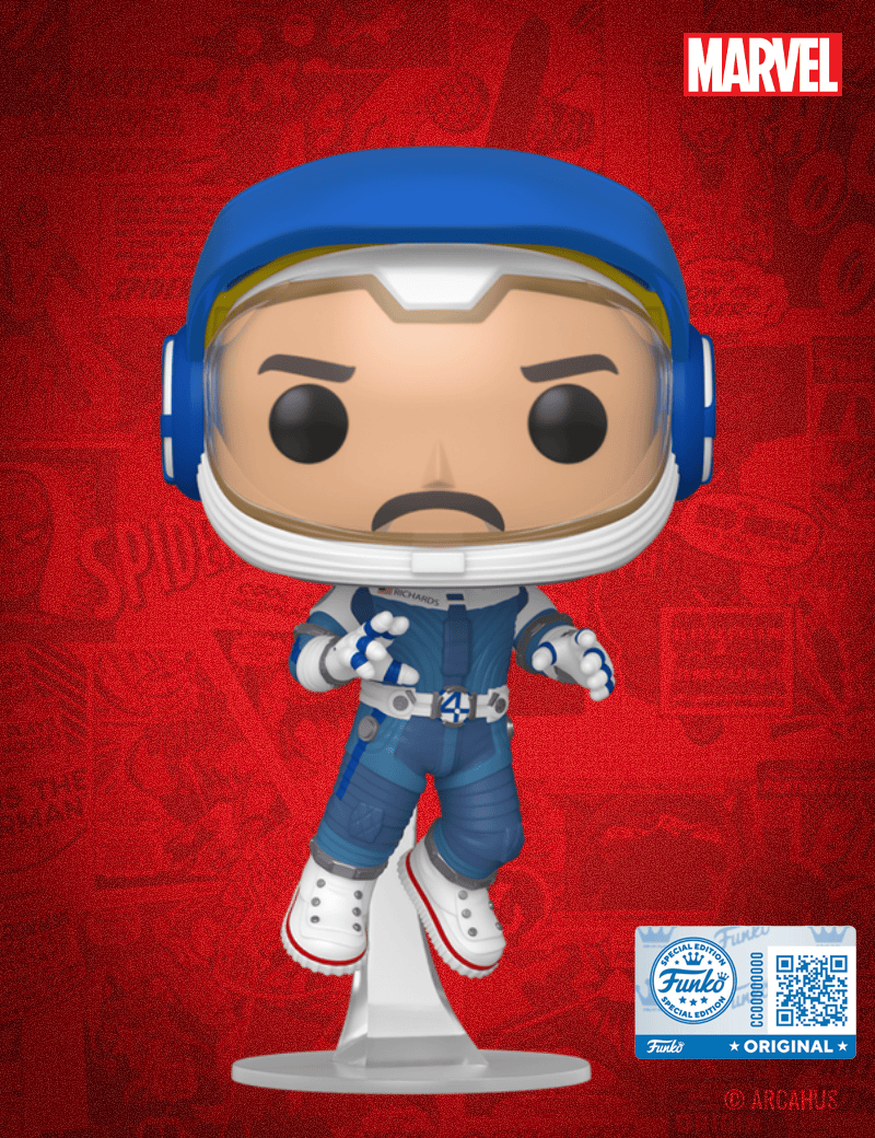 Mr. Fantastic (Astronaut) n° 1520 - Figurine Funko POP! Marvel Studios Les 4 Fantastiques : Premiers Pas