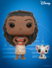 Vaiana (Moana) et Pua n°213 - Figurine Funko POP! Disney Vaiana
