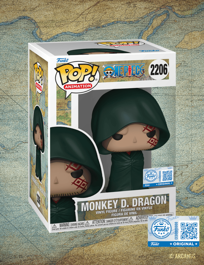 Monkey D. Dragon n°2206 - Figurine Funko POP! Animation One Piece