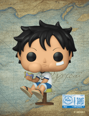 Luffy enfant mangeant un Fruit du Démon n°2402 - Figurine Funko POP! Animation One Piece