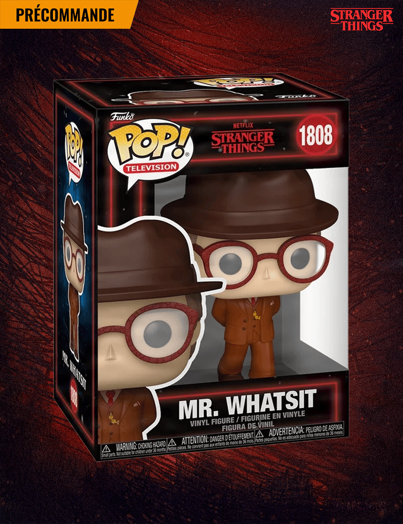 Mr. Whatsit (Mr. Quiproquo) n° 1808 - Figurine Funko POP! Television Stranger Things S5