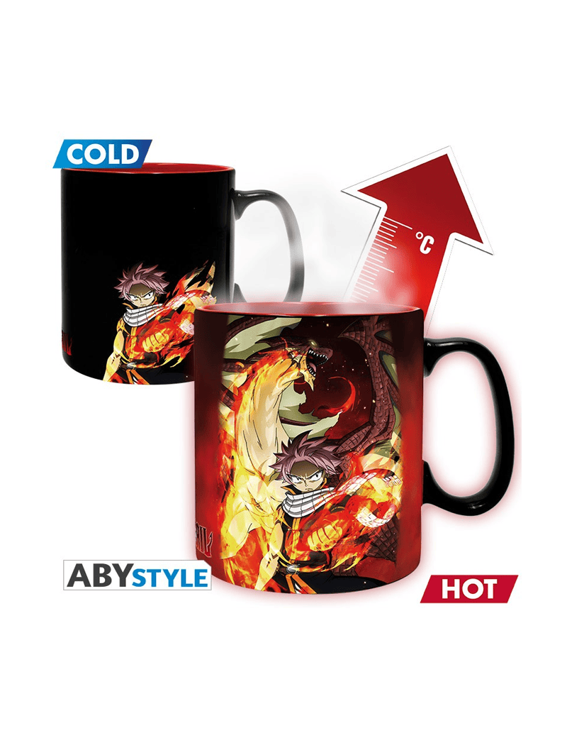 Natsu & Lucy - Mug Tasse Heat Change Fairy Tail