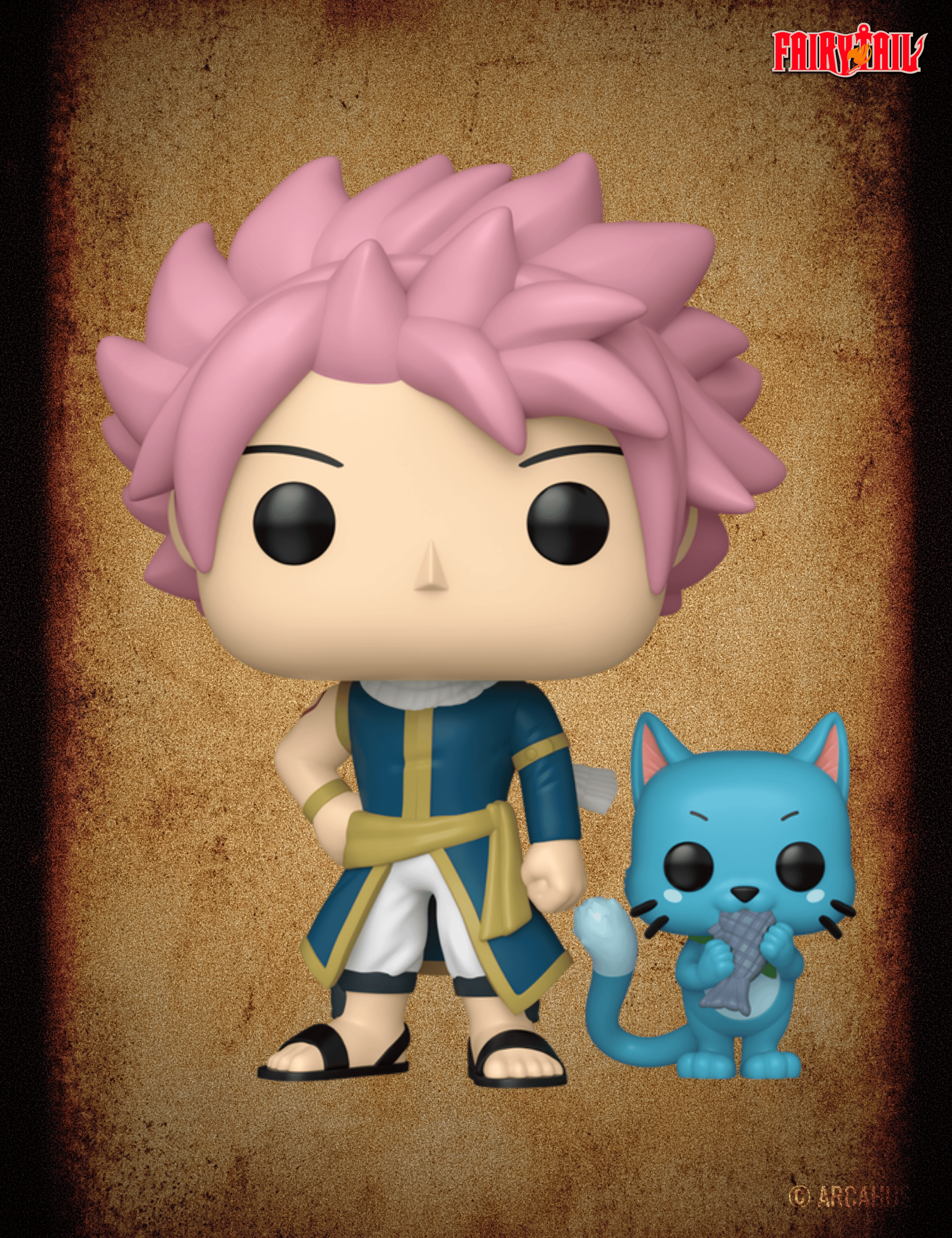 Natsu & Happy n°2285 - Figurine Funko POP! Animation Fairy Tail 100 Years Quest