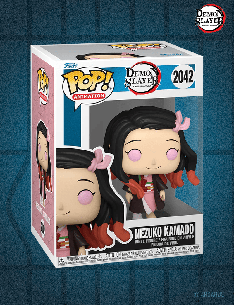 Nezuko Kamado (Souriante) n° 2042 - Figurine Funko POP! Demon Slayer