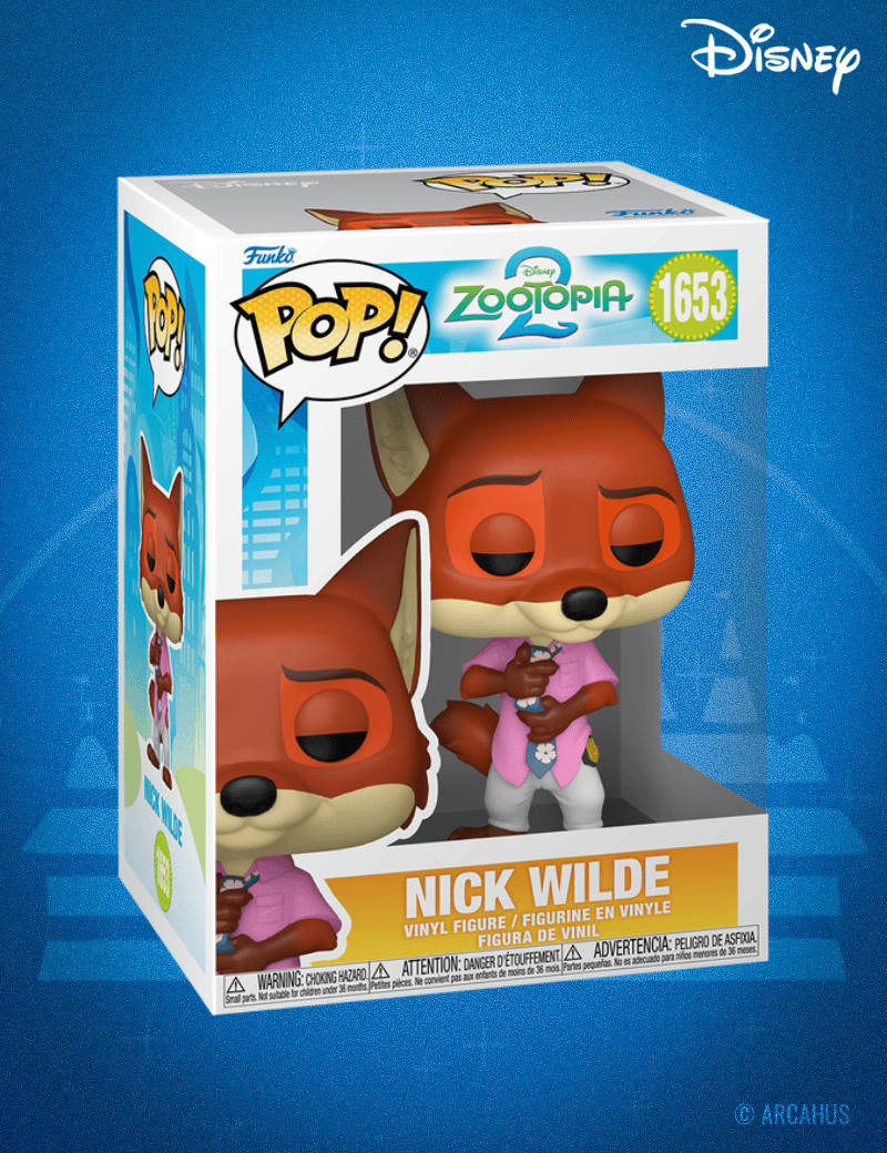 Nick Wilde n° 1653 - Figurine Funko POP! Disney Zootopie 2