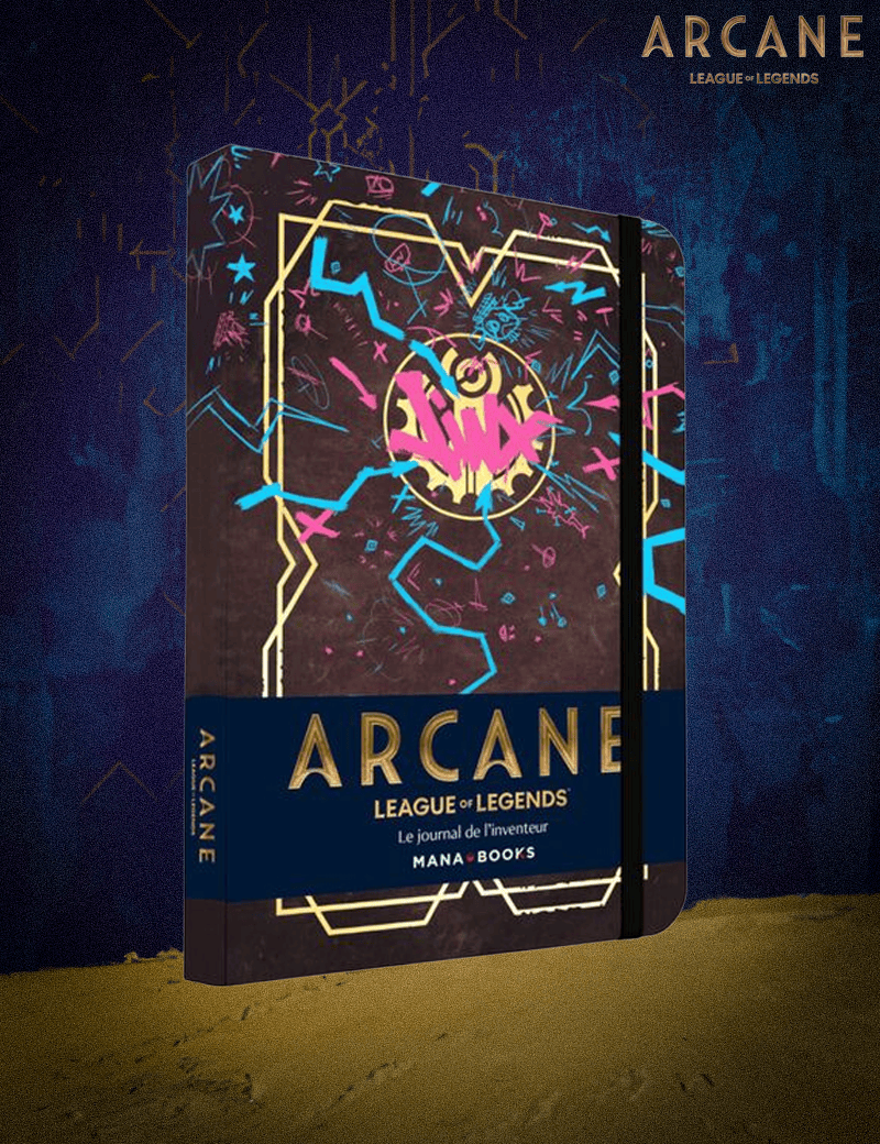 LE JOURNAL DE L'INVENTEUR - Notebook officiel Arcane